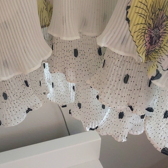 1. State Present Nature Spaghetti Strap Ruffled Top - Picture 10 of 15